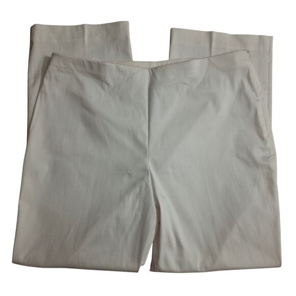 Sigrid Olsen Sports Classic Fit White Pants 12P NWT - Picture 1 of 7